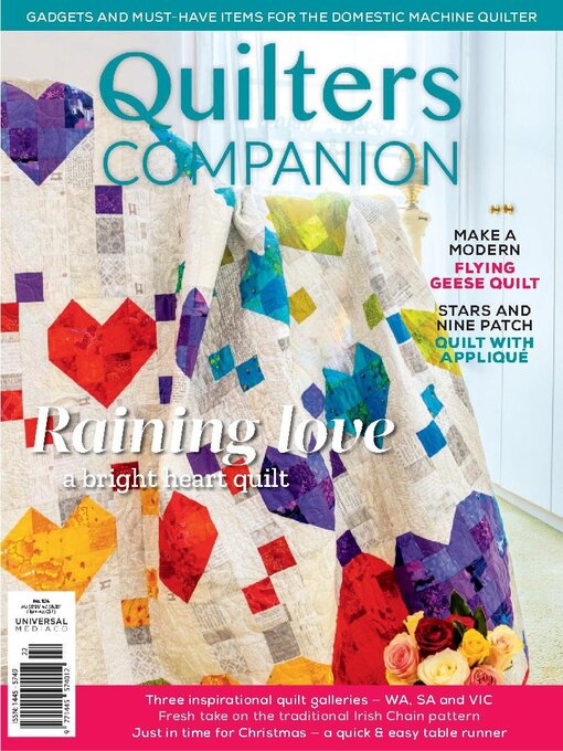 Title details for Quilters Companion by Universal Wellbeing PTY Limited - Available